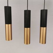 3 suspensions en forme de cylindre de Creativ Cables (Turin, Italie)