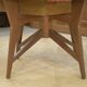 Table de jeux / guéridon en chêne 1940’s