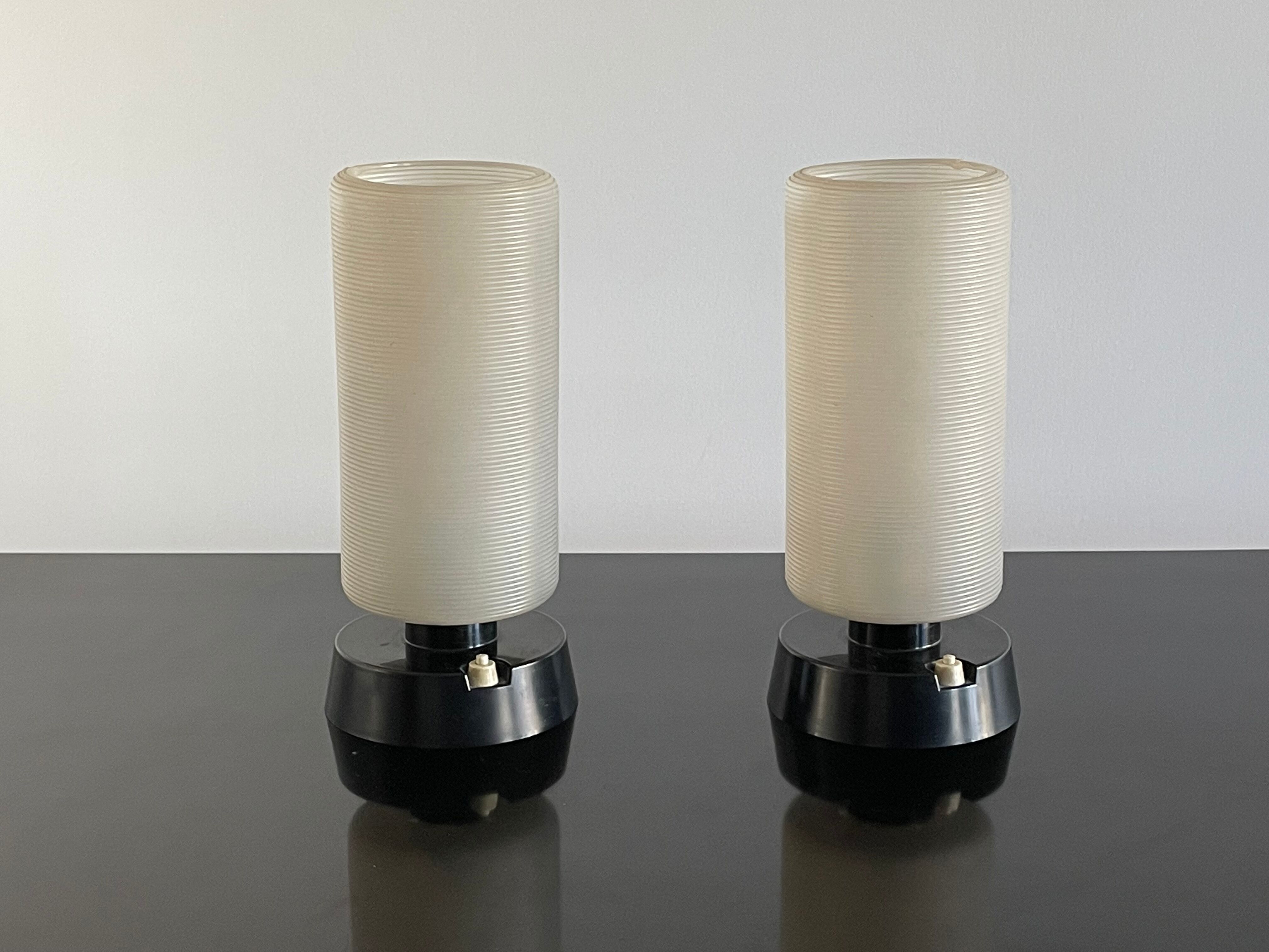 Pair of Space age table lamps
