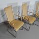 Ensemble de 4 chaises de salle à manger en osier « B25 » par Axel Bruchhäuser pour Tecta, Allemagne, années 1980