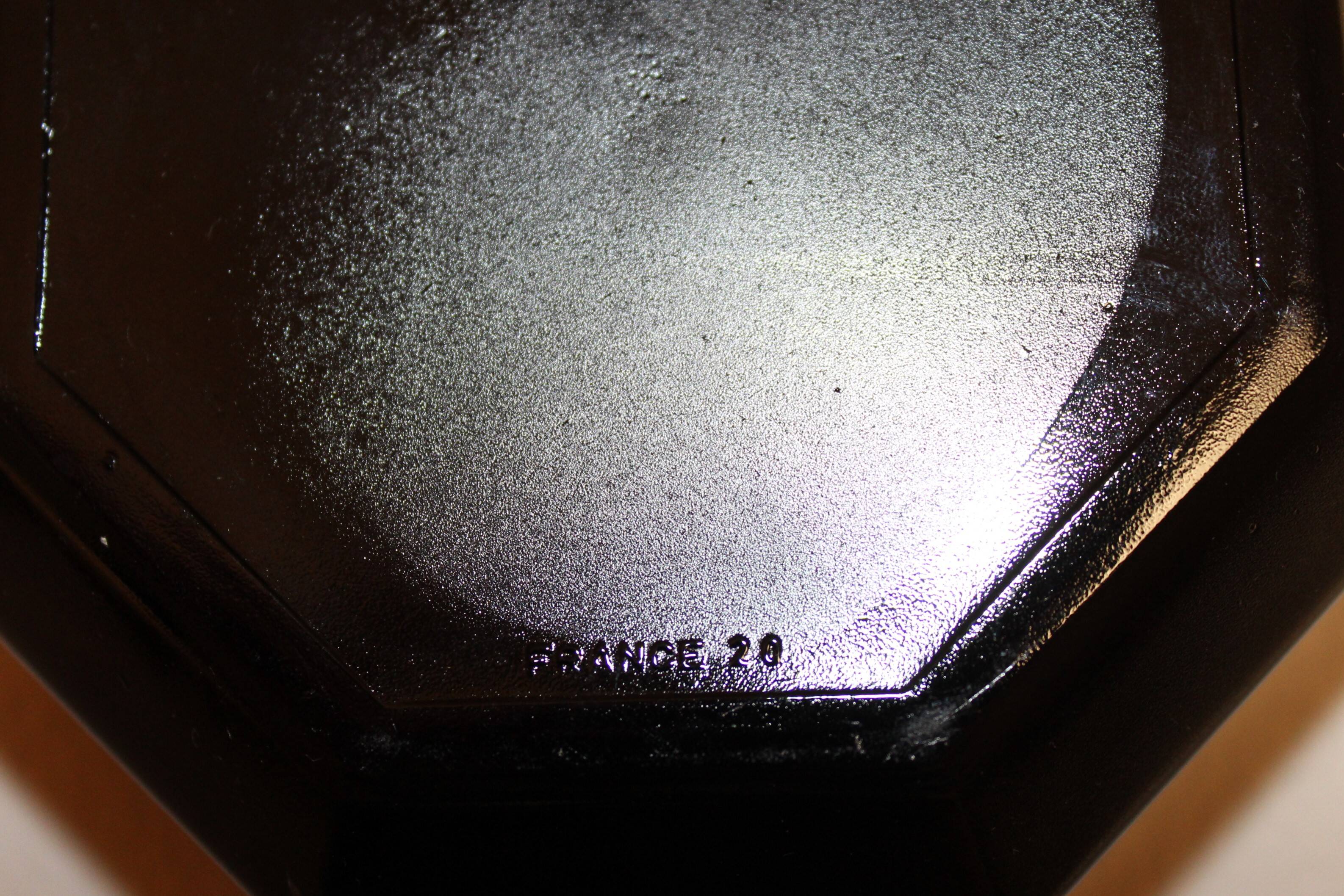 Arcoroc black "Octime" coffee service