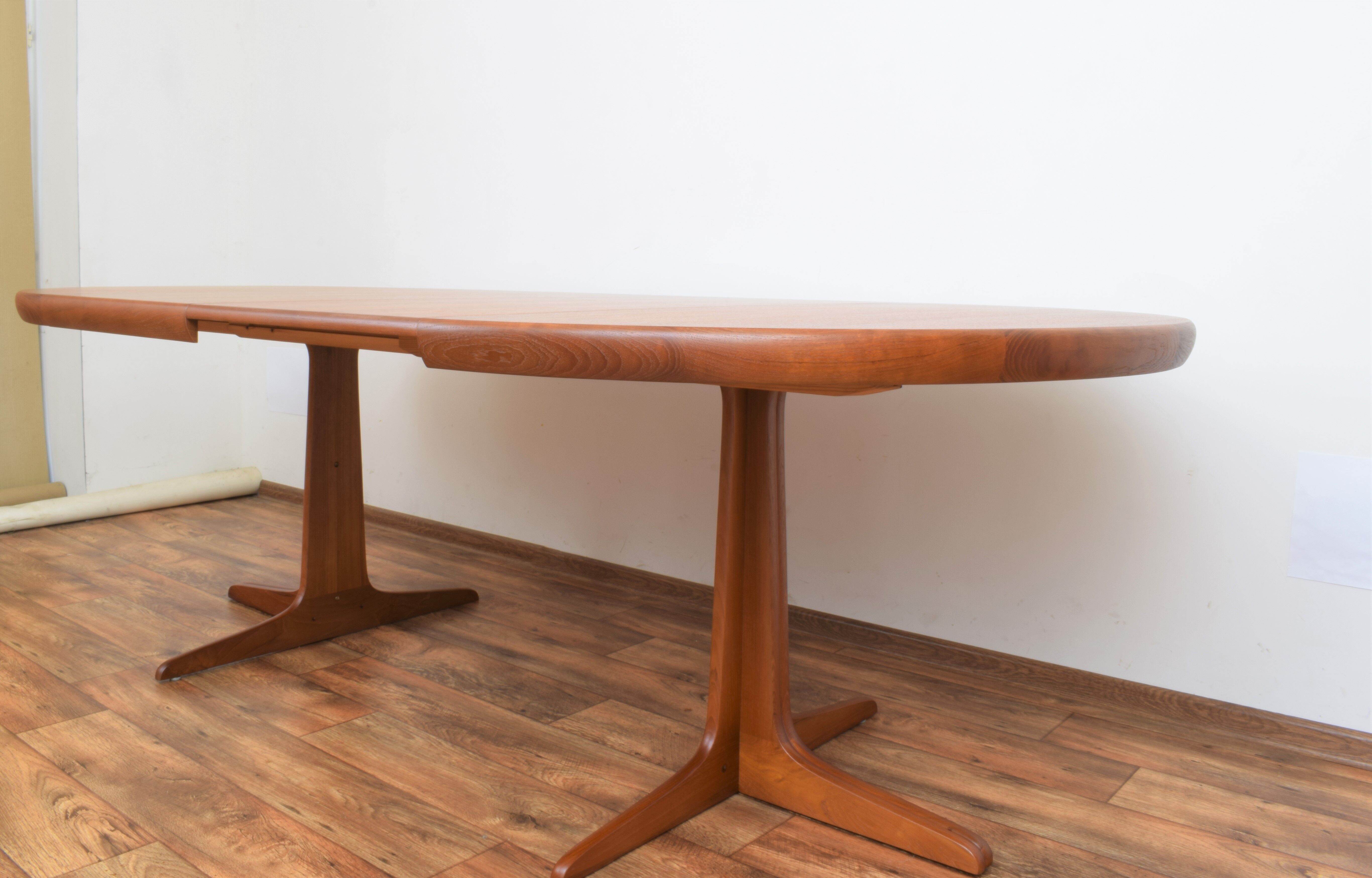 Teak extendable dining table from VV Møbler Spøttrup, 1960