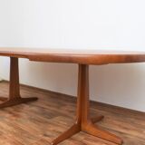 Teak extendable dining table from VV Møbler Spøttrup, 1960