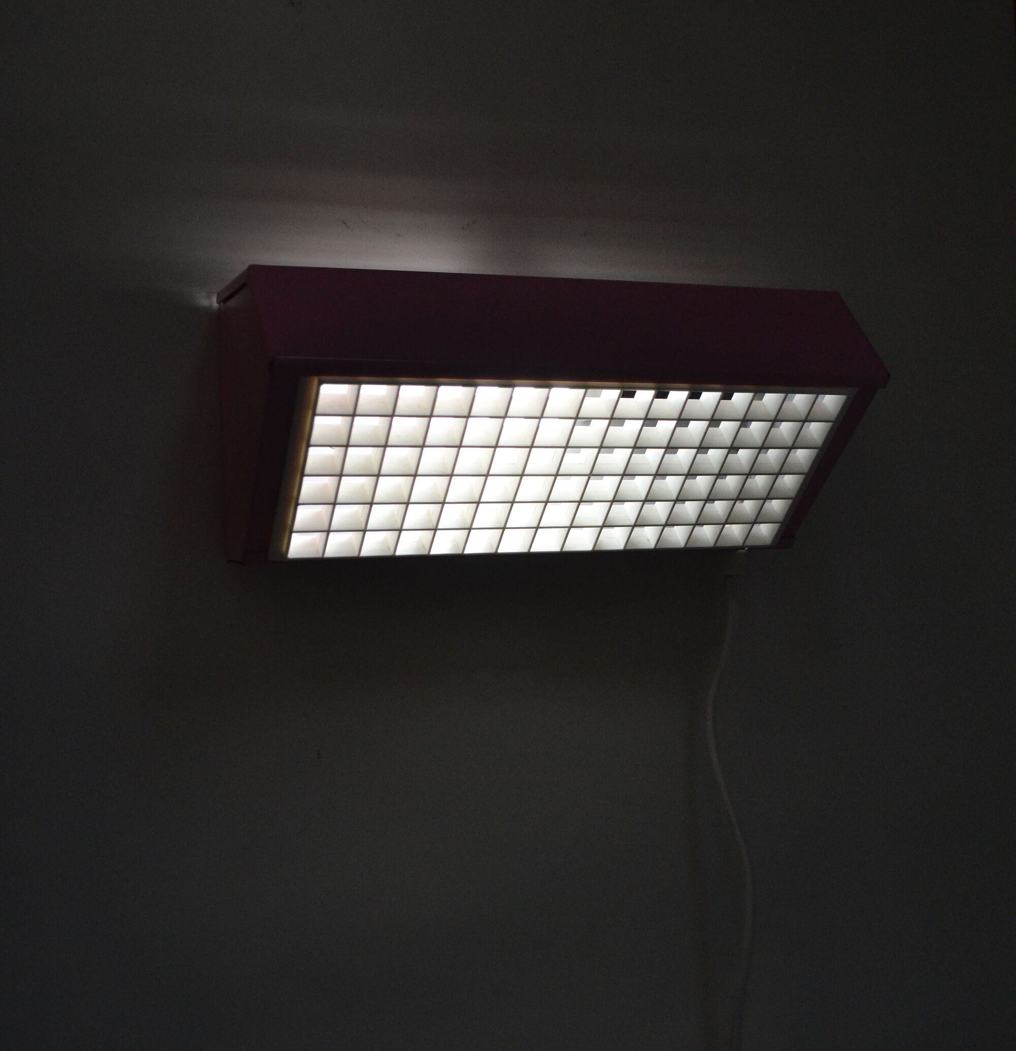 Pink wall lamp, model V615 from Ikea, 1980s