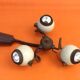 Extendable and adjustable chandelier Eyeball Vrieland