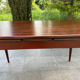 Scandinavian dining table rosewood 1960s