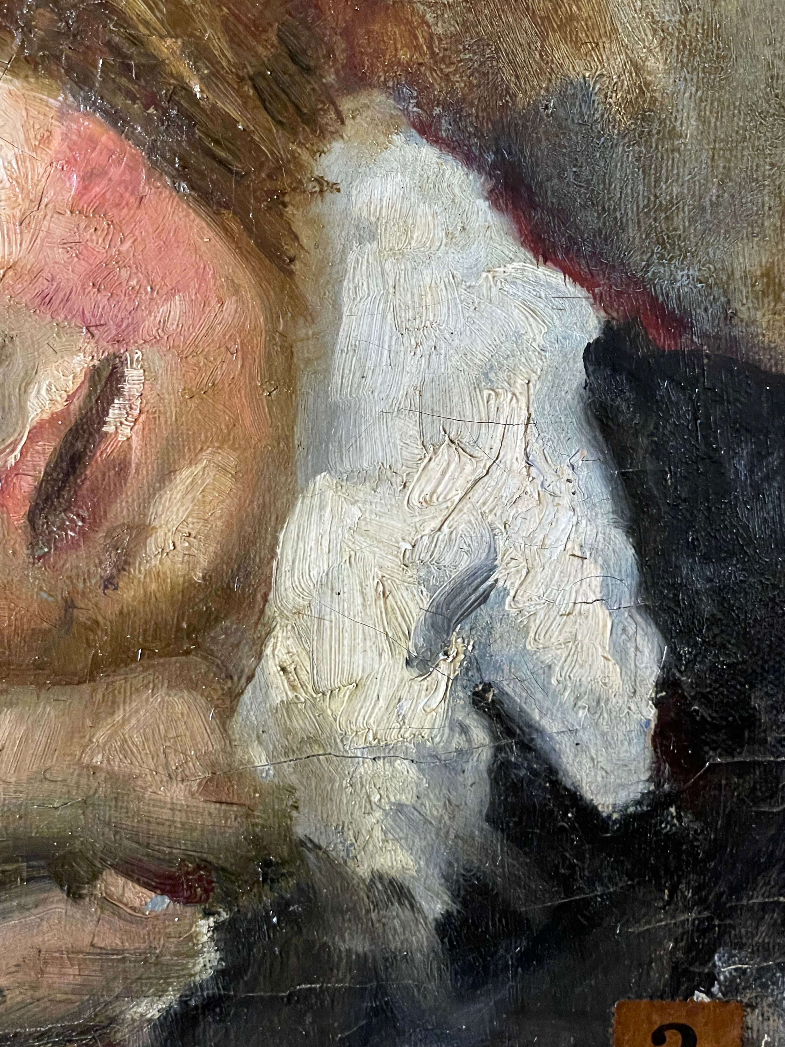 Portrait de fillette XIXème