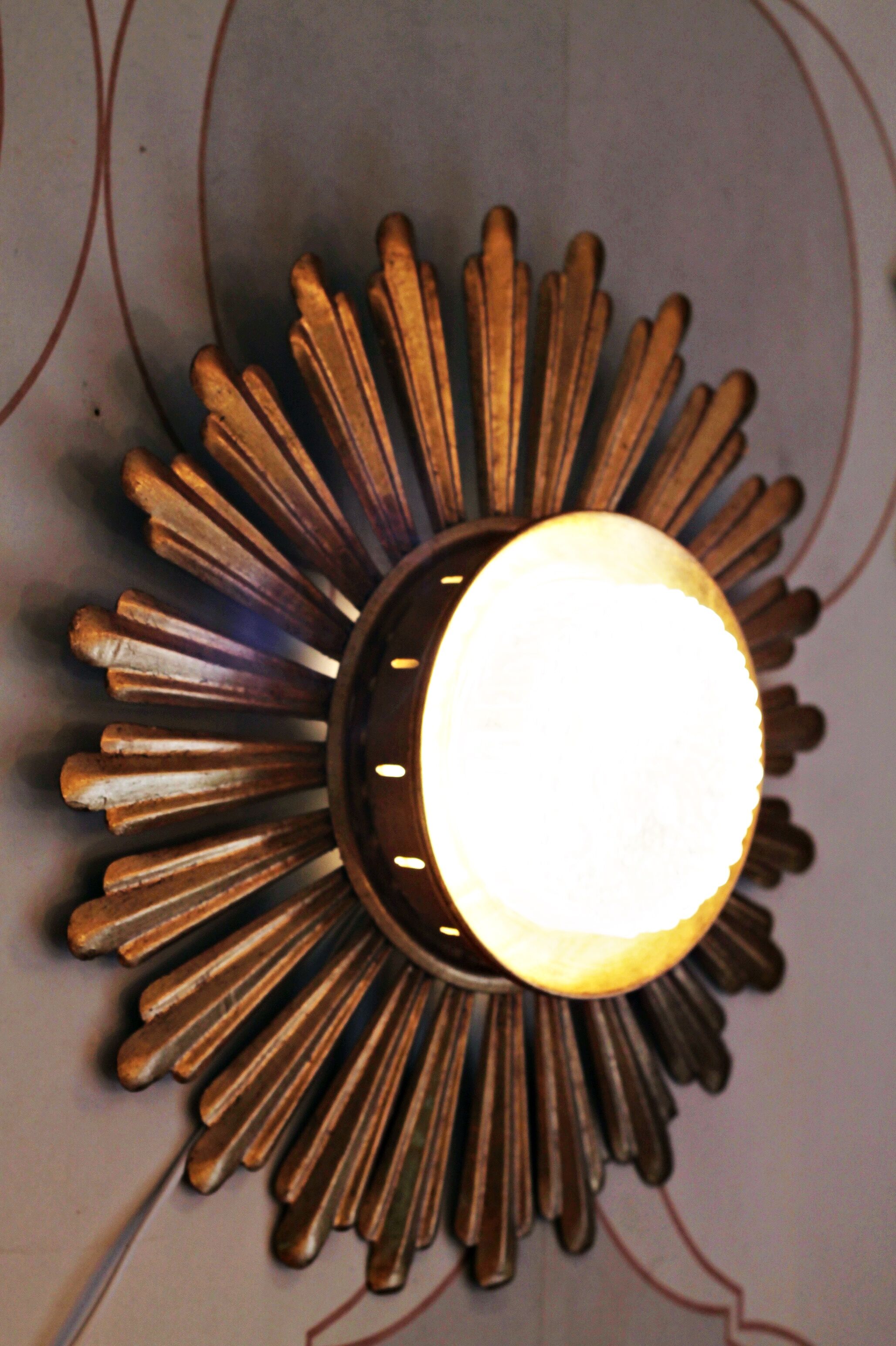 Vintage spanish sconce