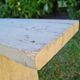 Old farm bench