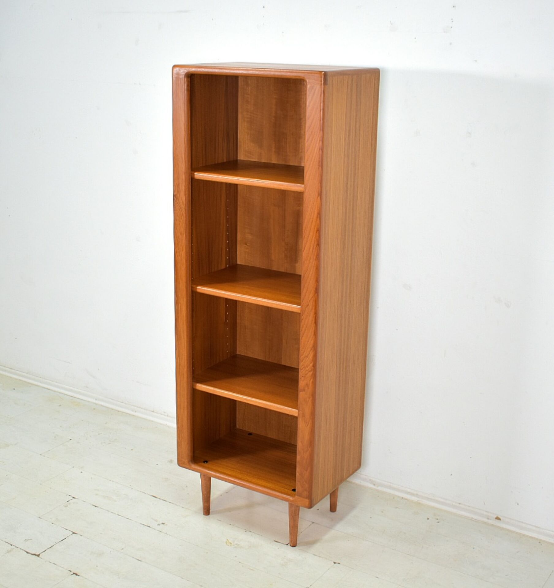 Highboard by Burchardt Nielsen 1960s Denmark Teak Vinyl Shelv