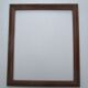 Pair of old wooden frames, oves decoration