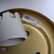 Luminaire verre et support à électrifier