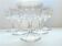 Set of 6 champagne glasses