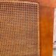 Solid wood and cane headboard 92cm