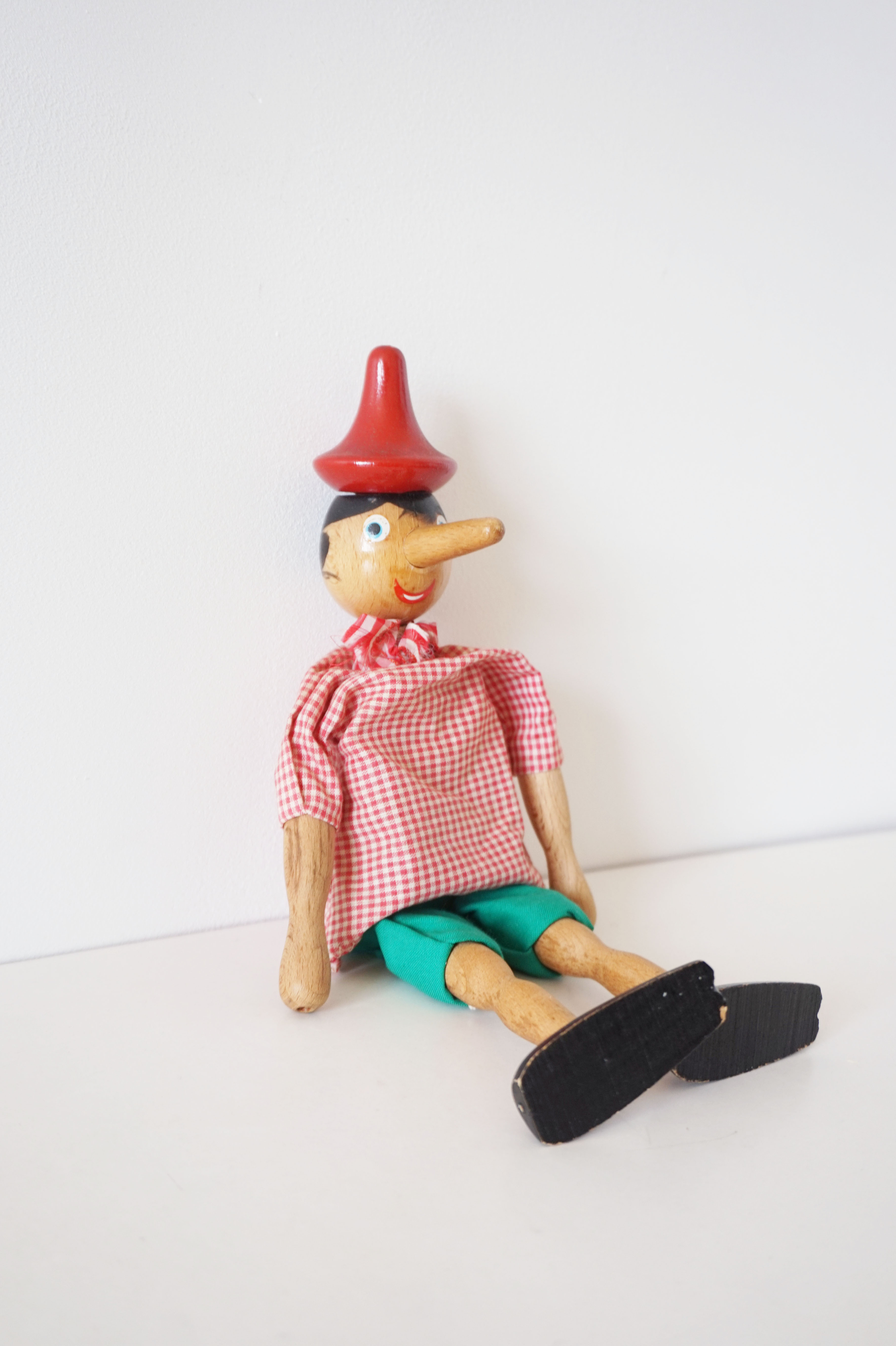 Pinocchio ancien en bois
