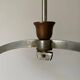 Art Deco chandelier attributed to Pietro Chiesa, 1940s, Italy.