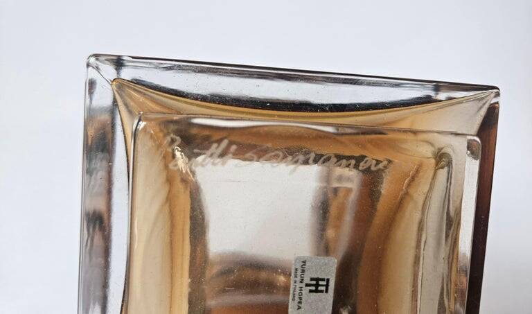 Mid-Century Vase designed by Pentti Sarpaneva, Oy Kumela, Turun Hopea, Finland, 1960s