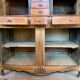 Vaisselier Dauphinois XIXe en merisier, buffet 2 corps