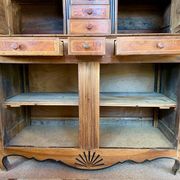 Vaisselier Dauphinois XIXe en merisier, buffet 2 corps