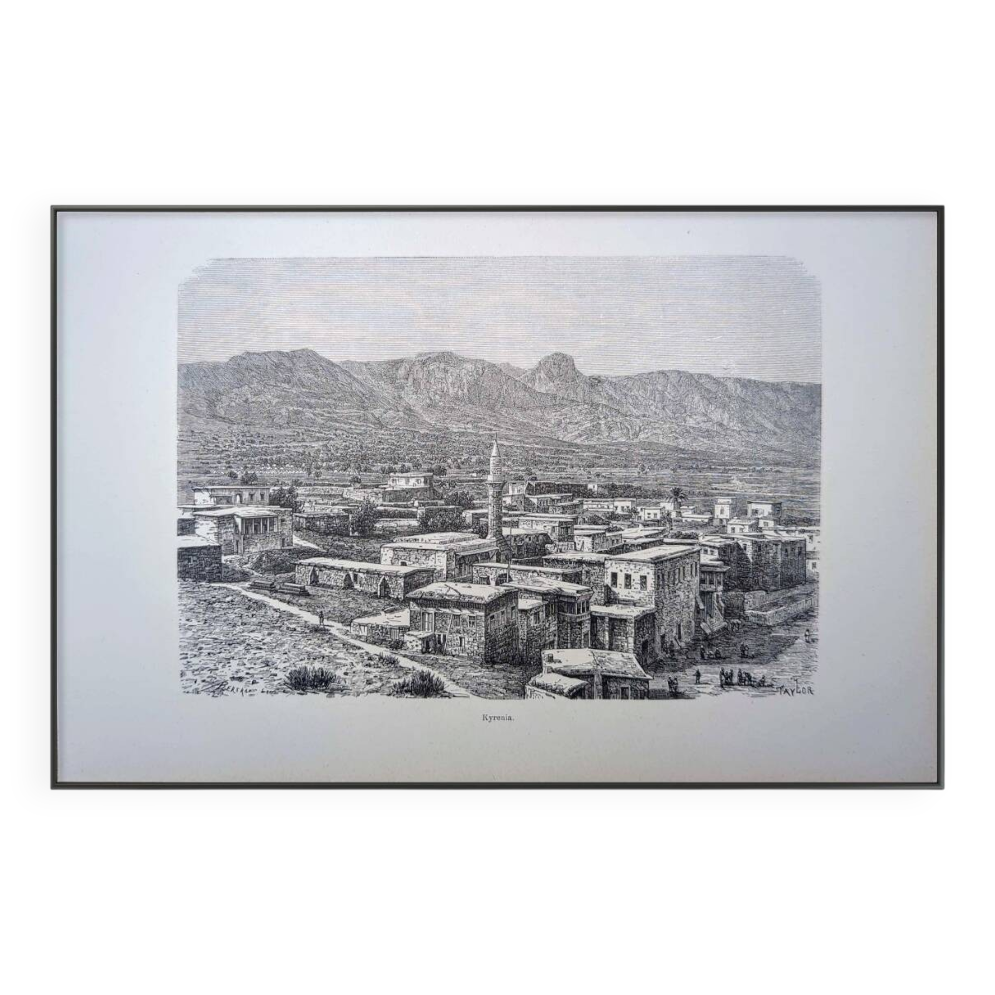 Printed in 1894, Kyrenia, Cyprus.