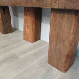 Built-in 1850 rustic console