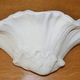 Pair of wall lamps plaster shell circa 1930