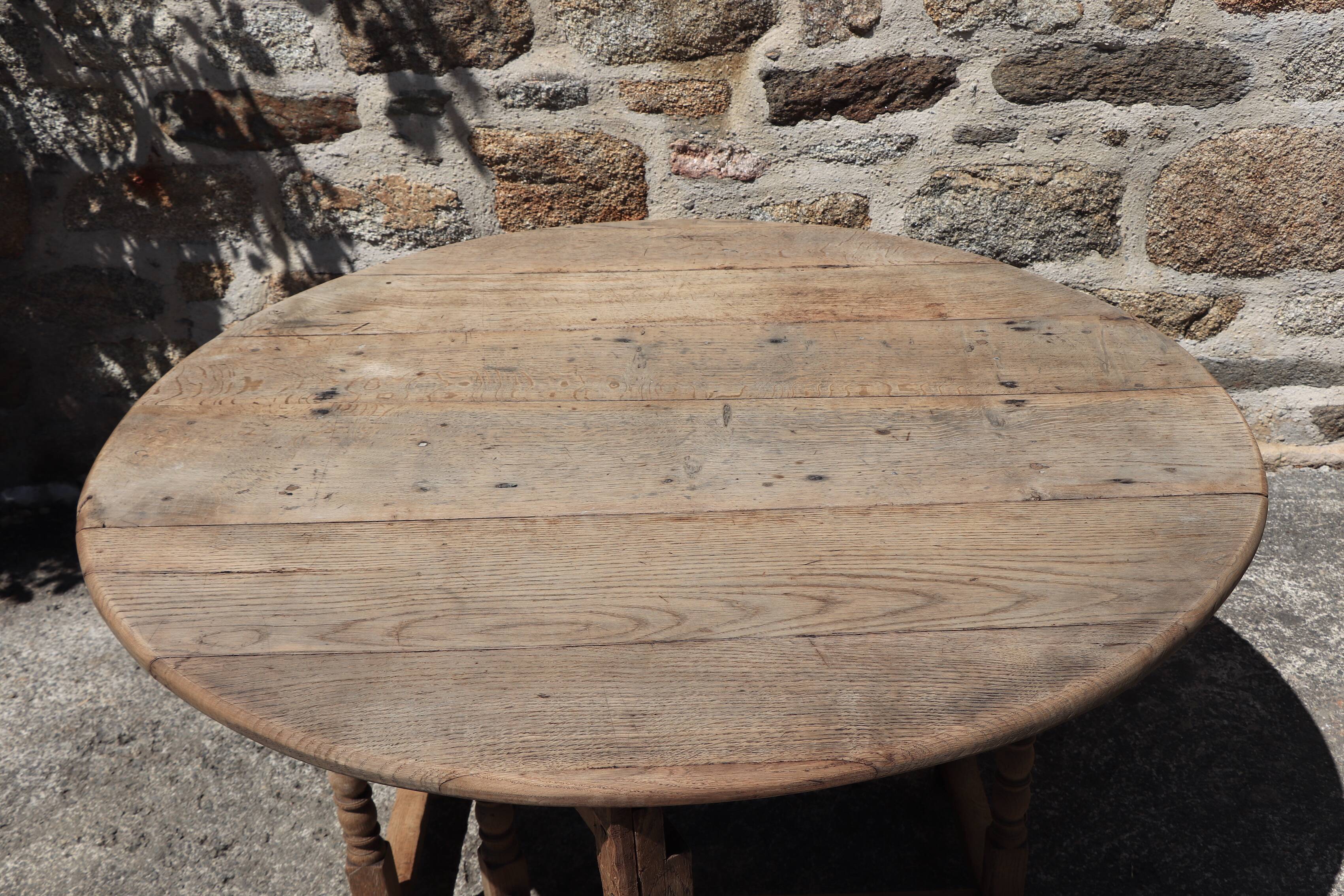 Table gate leg - drop leaf XVIII- table fellers