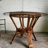 Bamboo table from the 1970s