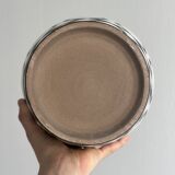 Cache-pot motifs abstraits noirs