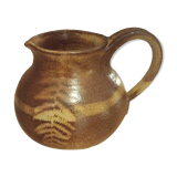Stoneware pitcher
