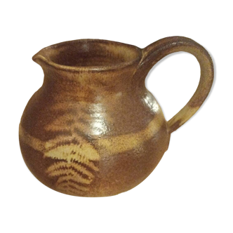 Stoneware pitcher