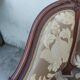 Fauteuil bergère louis XV en Noyer sculpté