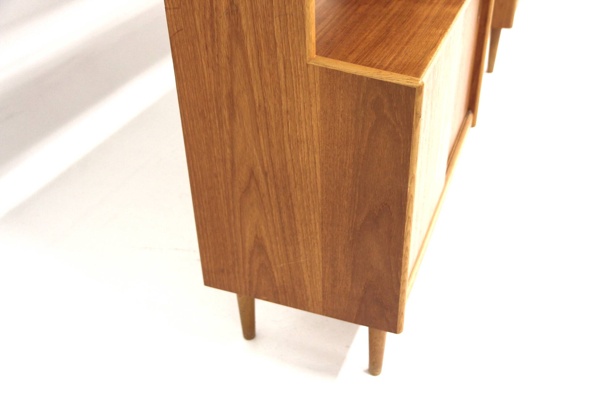 Scandinavian "Triple" teak bookcase, Breo, Oderljunga, Sweden, 1960