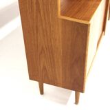 Scandinavian "Triple" teak bookcase, Breo, Oderljunga, Sweden, 1960