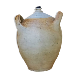 Varnished terracotta jar