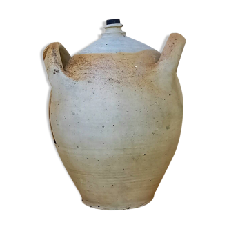 Varnished terracotta jar