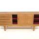Scandinavian oak sideboard "Ulvö", Karl Erik Ekselius, Möbel-IKEA, Sweden, 1960