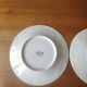 Set of 2 Limoges porcelain plates with Riviera decor