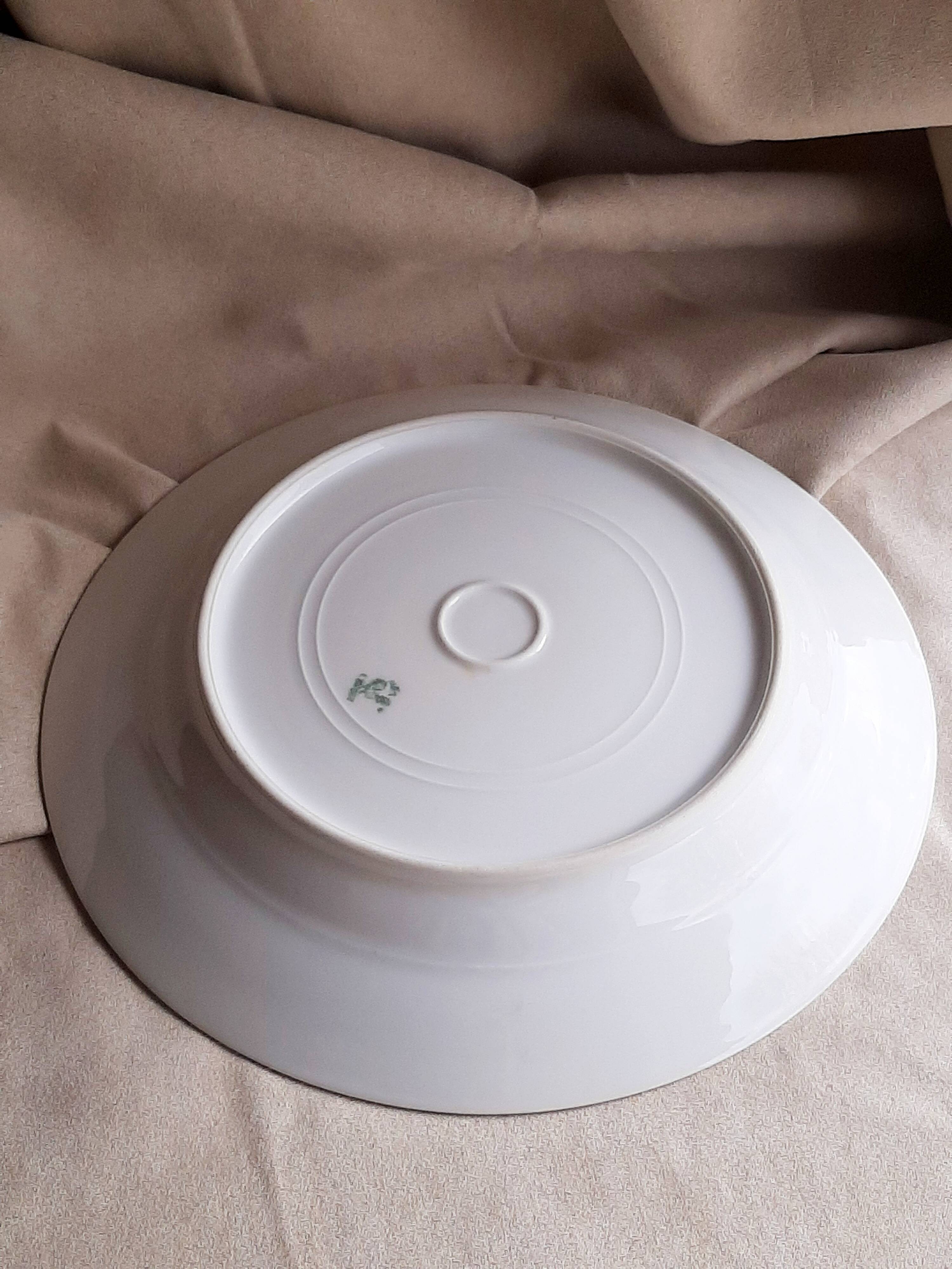 Art Deco Limoges porcelain serving dish