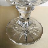 Vase en cristal taillé