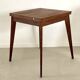 Table porte-feuille avec pieds compas