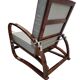 Adjustable H-70 Walnut Bentwood Lounge Chair by Jindrich Halabala, 1930s