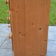 Antique pine commode interior's