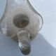 Carafe refresher pitcher baccarat or st louis frosted crystal twisted handle