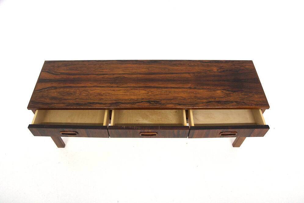 Scandinavian rosewood chest of drawers, Sweden, 1960