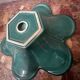 CAB Art Ceramics of Bordeaux - Large green art-deco centerpiece