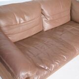 Teak Solid Wood Leather Danish Design by Mikael Laursen, 1970s