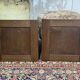 Pair of carved oak panels by Joseph Savina (1901-1983)