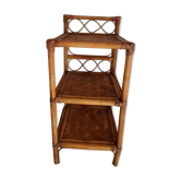 Vintage rattan shelf