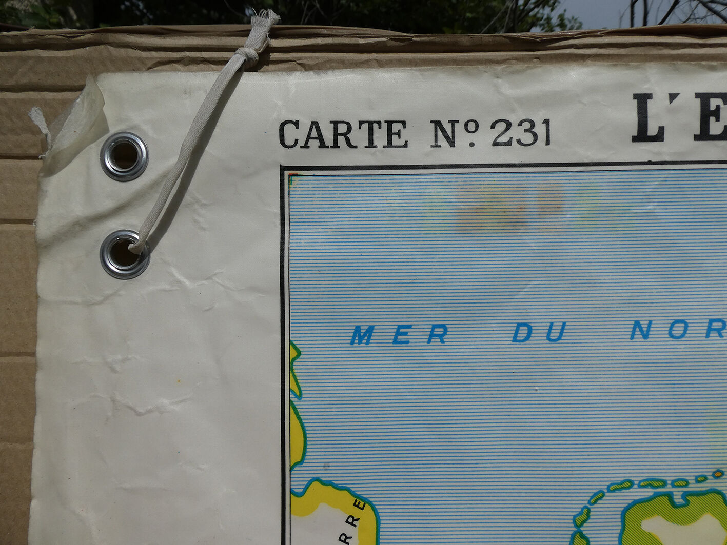 Hatier school map of Europe